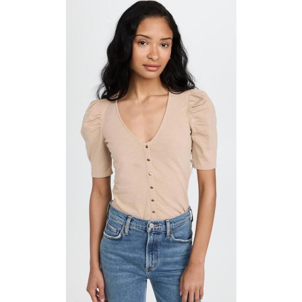 NATION LTD  peyton femme button up toasted marshmallow size XXL NWT $150 msrp